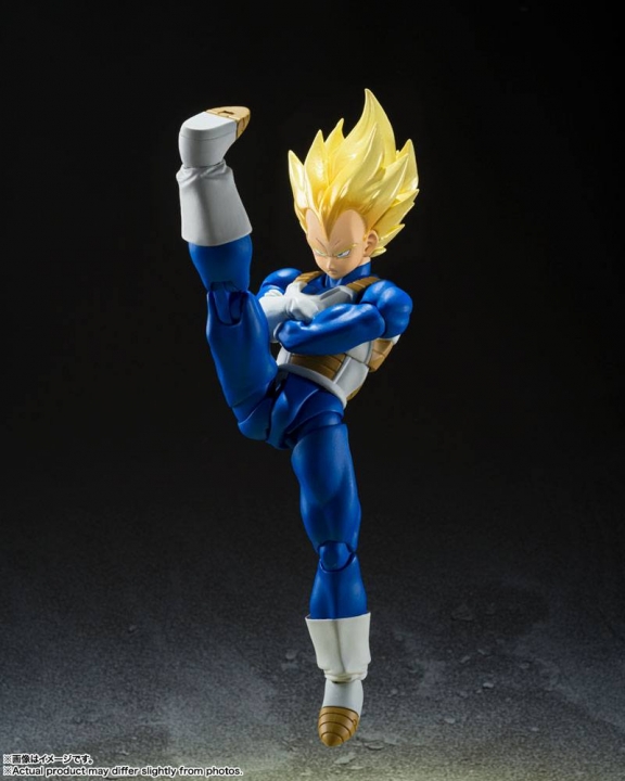 Dragon Ball Z S.H. Figuarts Action Figure Super Saiyan Vegeta (Awakened Super Saiyan Blood) 14 cm