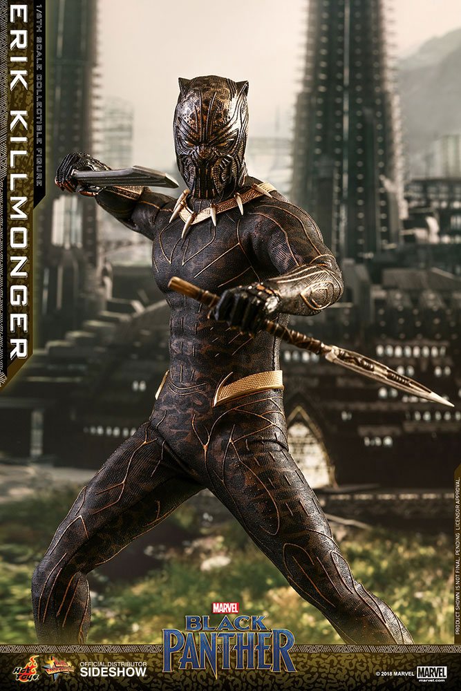 Hot Toys Black Panther Movie Masterpiece Action Figure 1/6 Erik Killmonger 31 cm