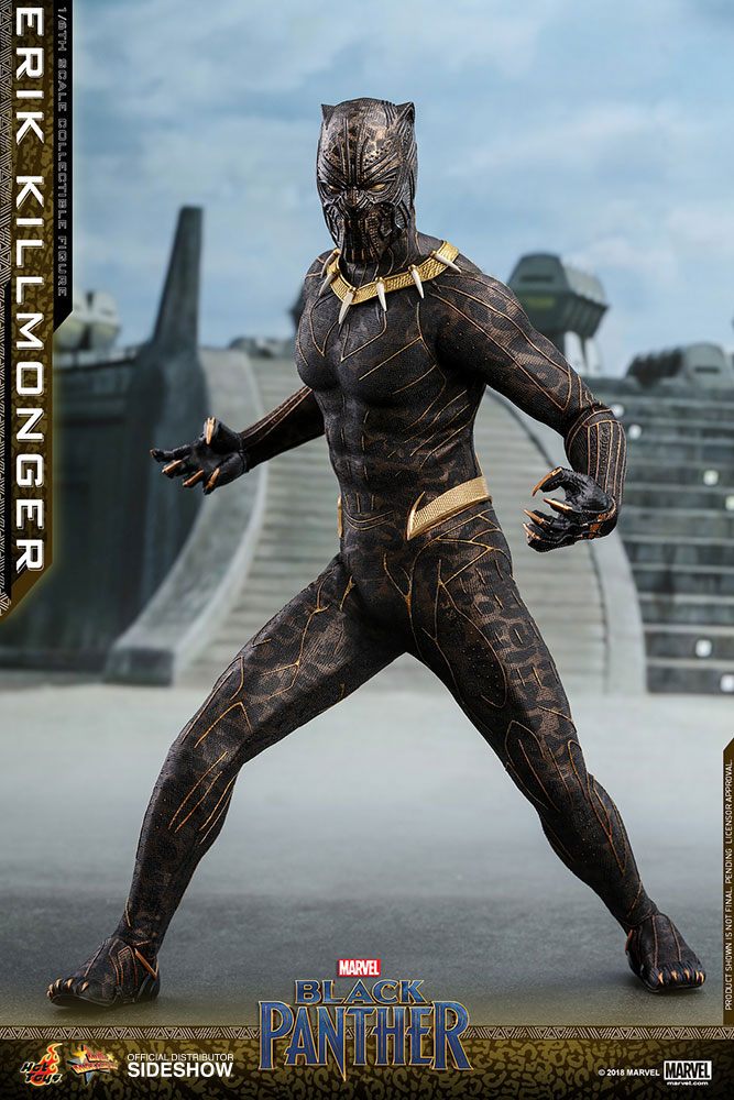 Hot Toys Black Panther Movie Masterpiece Action Figure 1/6 Erik Killmonger 31 cm