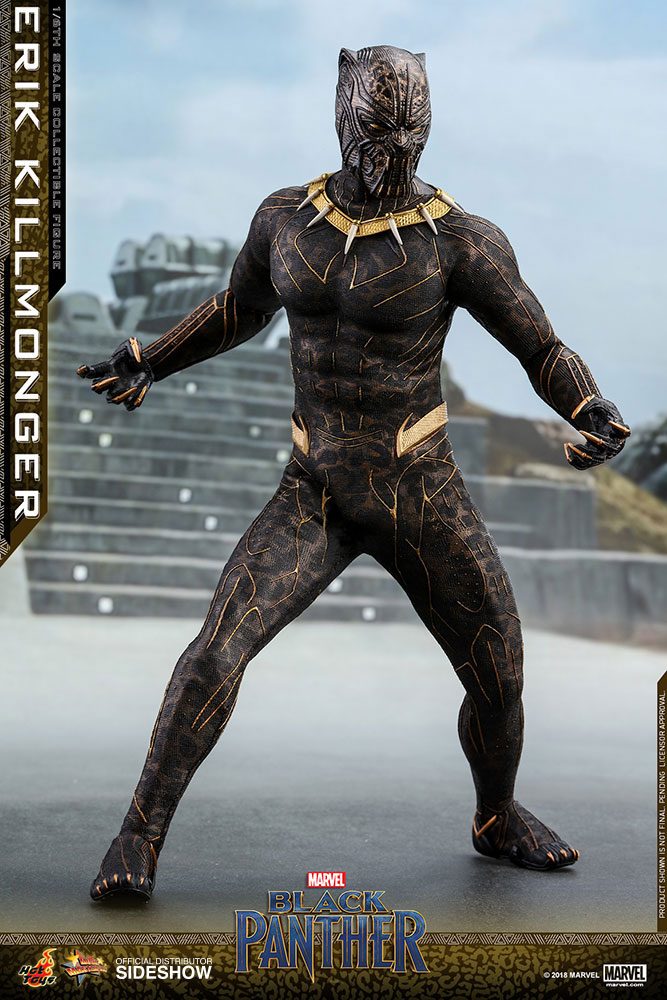 Hot Toys Black Panther Movie Masterpiece Action Figure 1/6 Erik Killmonger 31 cm