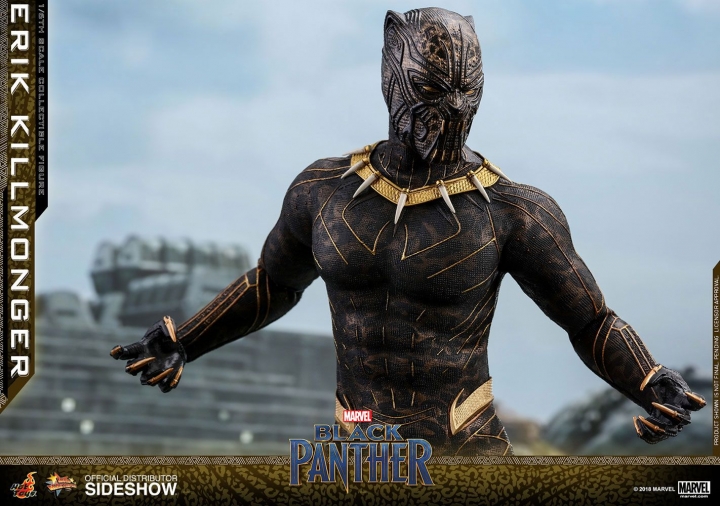 Hot Toys Black Panther Movie Masterpiece Action Figure 1/6 Erik Killmonger 31 cm