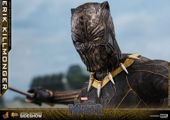 Hot Toys Black Panther Movie Masterpiece Action Figure 1/6 Erik Killmonger 31 cm