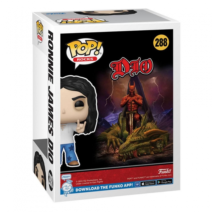 Ronnie James Dio POP! Rocks Vinyl Figure 9 cm