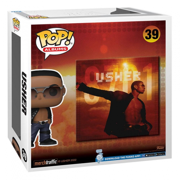 Usher POP! Albums Vinyl Figure 8701 9 cm