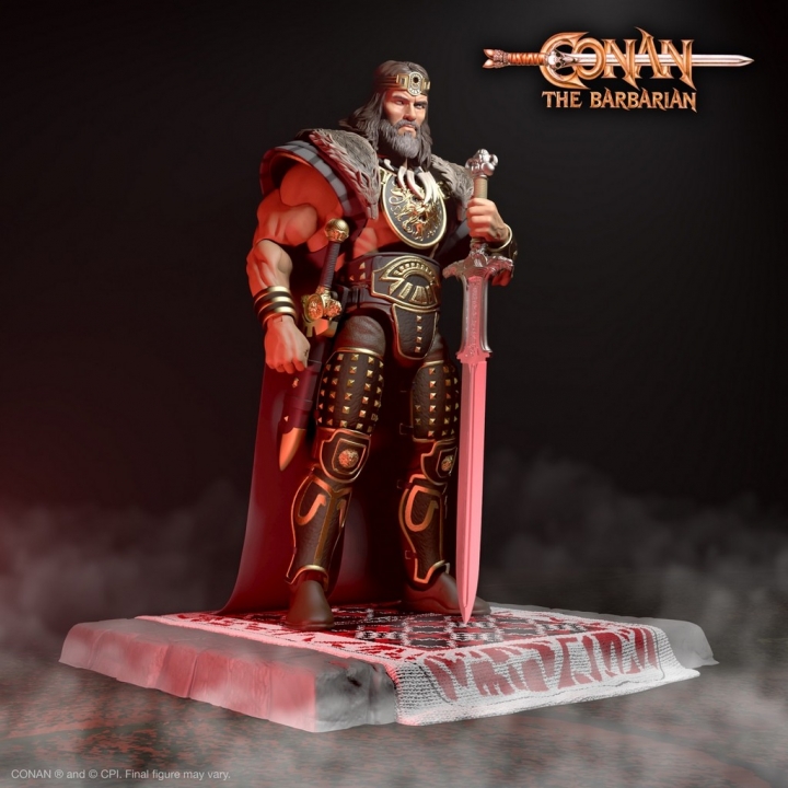 Conan the Barbarian: Ultimates Wave 4 - King Conan 7 inch Action Figure 23 ccm