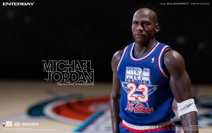 NBA Collection Real Masterpiece Action Figure 1/6 Michael Jordan All Star 1993 Limited Edition 30 cm