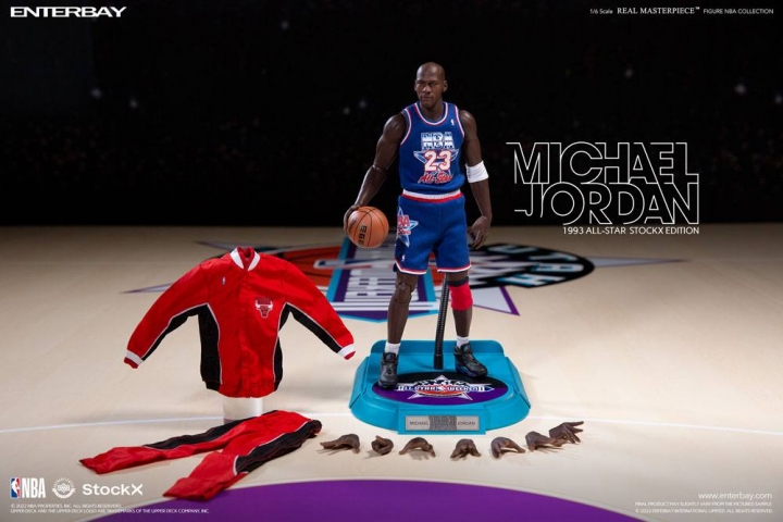 NBA Collection Real Masterpiece Action Figure 1/6 Michael Jordan All Star 1993 Limited Edition 30 cm