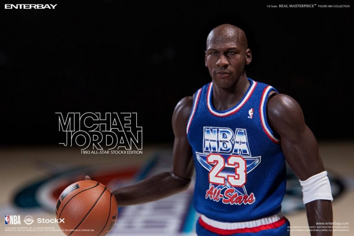 NBA Collection Real Masterpiece Action Figure 1/6 Michael Jordan All Star 1993 Limited Edition 30 cm