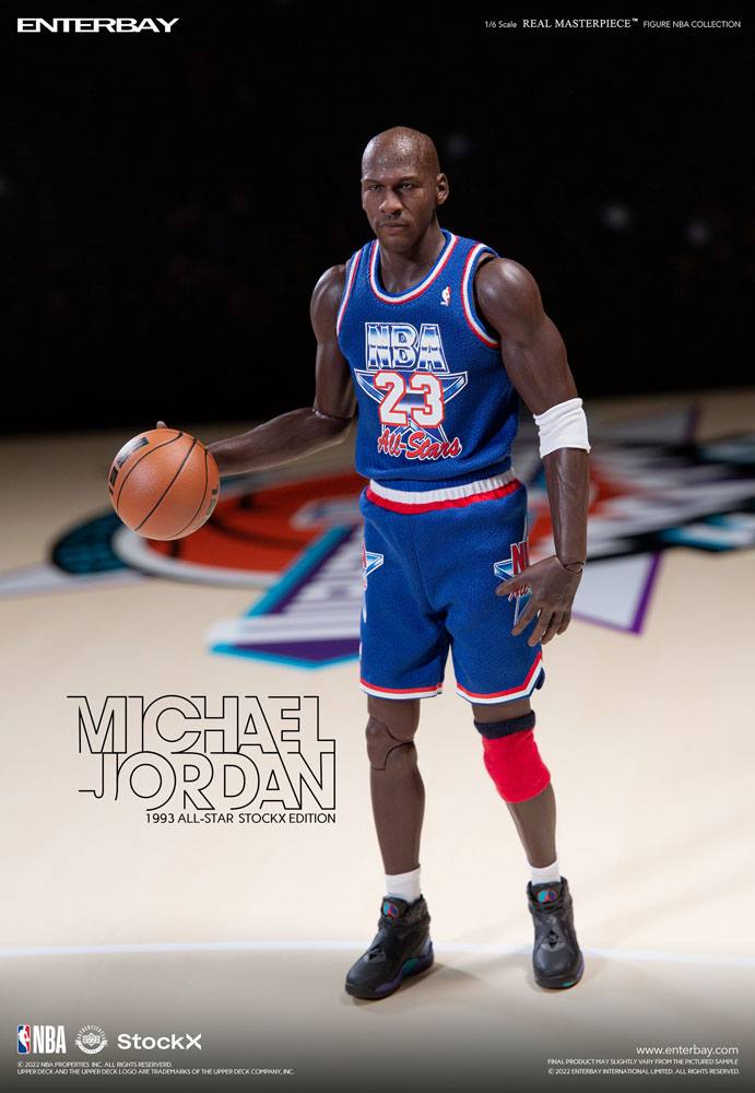 NBA Collection Real Masterpiece Action Figure 1/6 Michael Jordan All Star 1993 Limited Edition 30 cm