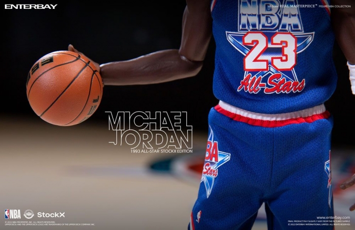 NBA Collection Real Masterpiece Action Figure 1/6 Michael Jordan All Star 1993 Limited Edition 30 cm