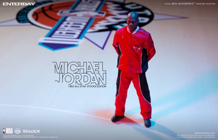 NBA Collection Real Masterpiece Action Figure 1/6 Michael Jordan All Star 1993 Limited Edition 30 cm