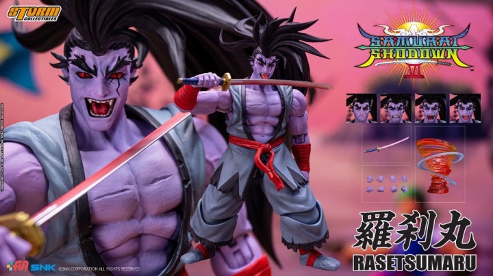 Samurai Shodown VI Action Figure Rasetsumaru Limited Edition