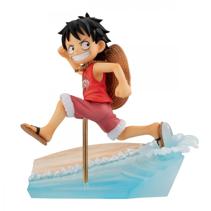 ONE PIECE GEM LUFFY RUN RUN RUN STATUE