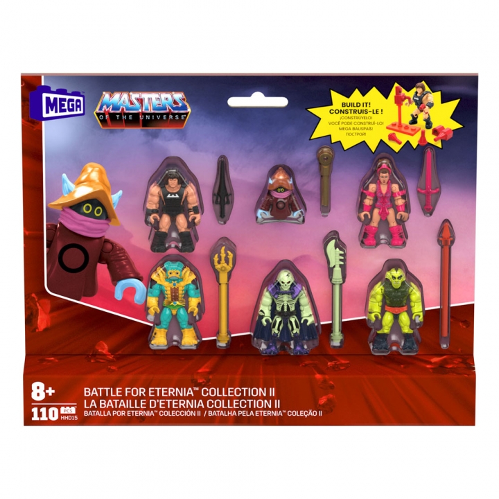 Masters of the Universe Mega Construx Construction Set Battle for Eternia Collection II