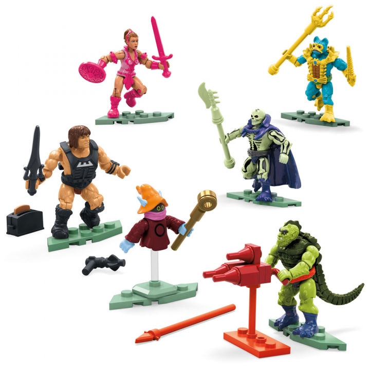 Masters of the Universe Mega Construx Construction Set Battle for Eternia Collection II