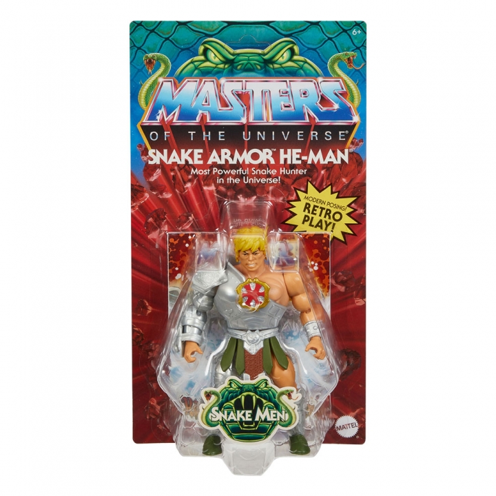 Masters of the Universe Origins Action Figure Snake Armor He-Man / Skeletor 14 cm