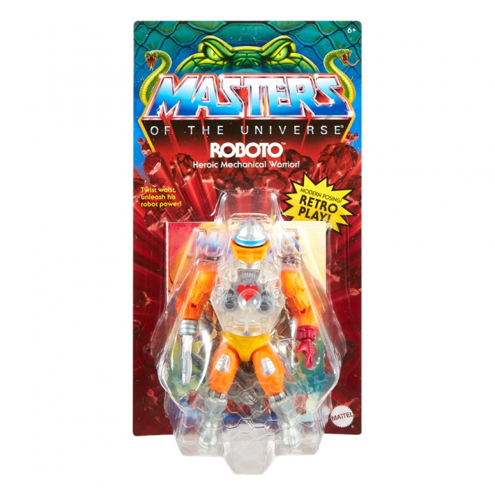 Masters of the Universe Origins Action Figure Roboto Mini Comic Ver 14 cm