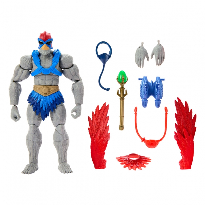 Masters of the Universe: New Eternia Masterverse Action Figure Stratos / Roboto 18 cm