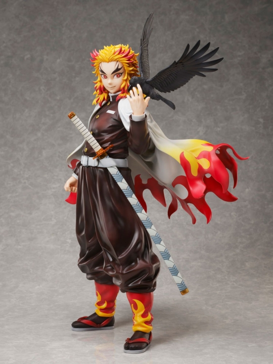 Demon Slayer: Kimetsu no Yaiba PVC Statue 1/4 Kyojuro Rengoku 45 cm