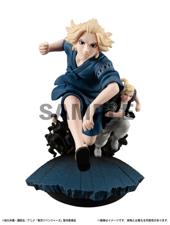 Tokyo Revengers Petitrama Series Trading Figure 8 cm Toman Heroic Scenes Vol. 2