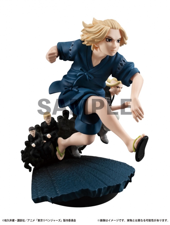 Tokyo Revengers Petitrama Series Trading Figure 8 cm Toman Heroic Scenes Vol. 2