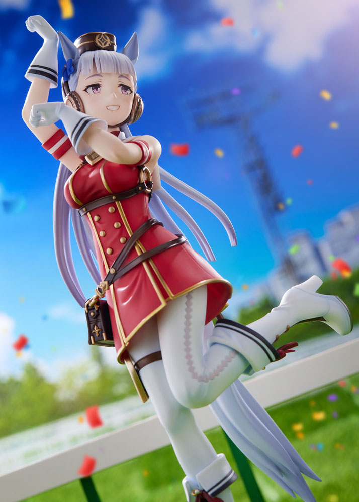 Uma Musume Pretty Derby PVC Statue 1/7 Gold Ship First-Place Pose! 27 cm