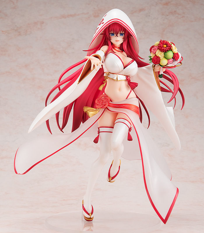 High School DxD Hero PVC Statue 1/7 Rias Gremory: Pure White Bikini Ver. 25 cm