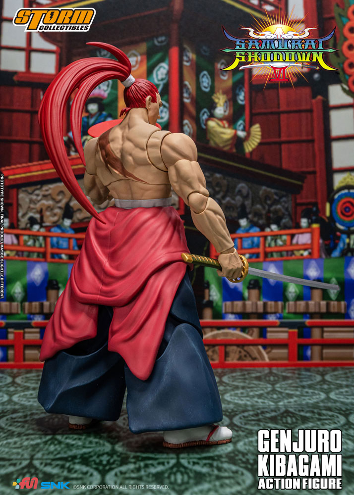 Samurai Shodown VI Action Figure Genjuro Kibagami