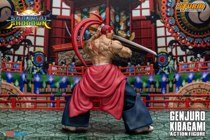 Samurai Shodown VI Action Figure Genjuro Kibagami