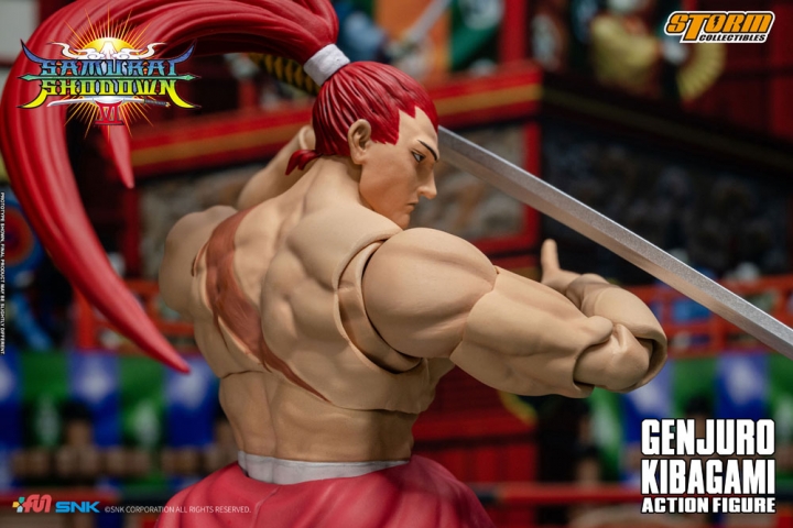 Samurai Shodown VI Action Figure Genjuro Kibagami