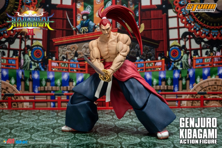 Samurai Shodown VI Action Figure Genjuro Kibagami