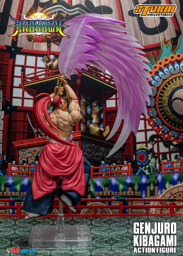 Samurai Shodown VI Action Figure Genjuro Kibagami