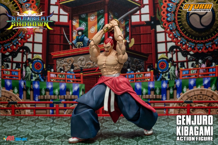 Samurai Shodown VI Action Figure Genjuro Kibagami