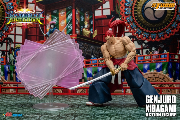 Samurai Shodown VI Action Figure Genjuro Kibagami