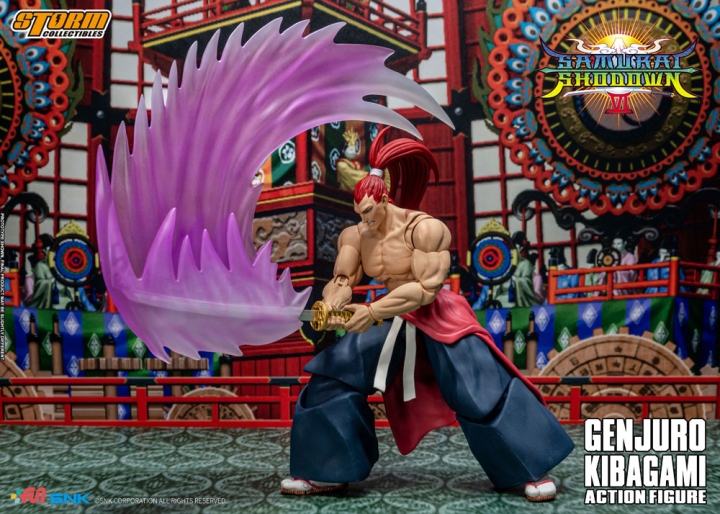 Samurai Shodown VI Action Figure Genjuro Kibagami