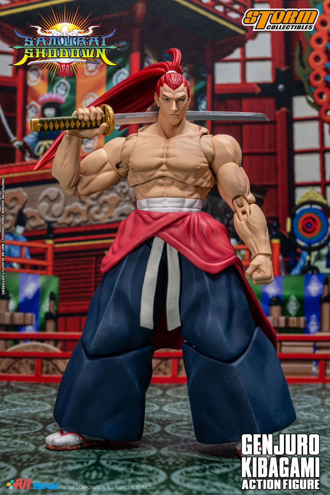 Samurai Shodown VI Action Figure Genjuro Kibagami