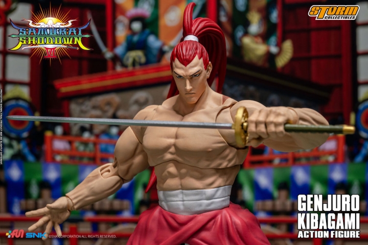 Samurai Shodown VI Action Figure Genjuro Kibagami