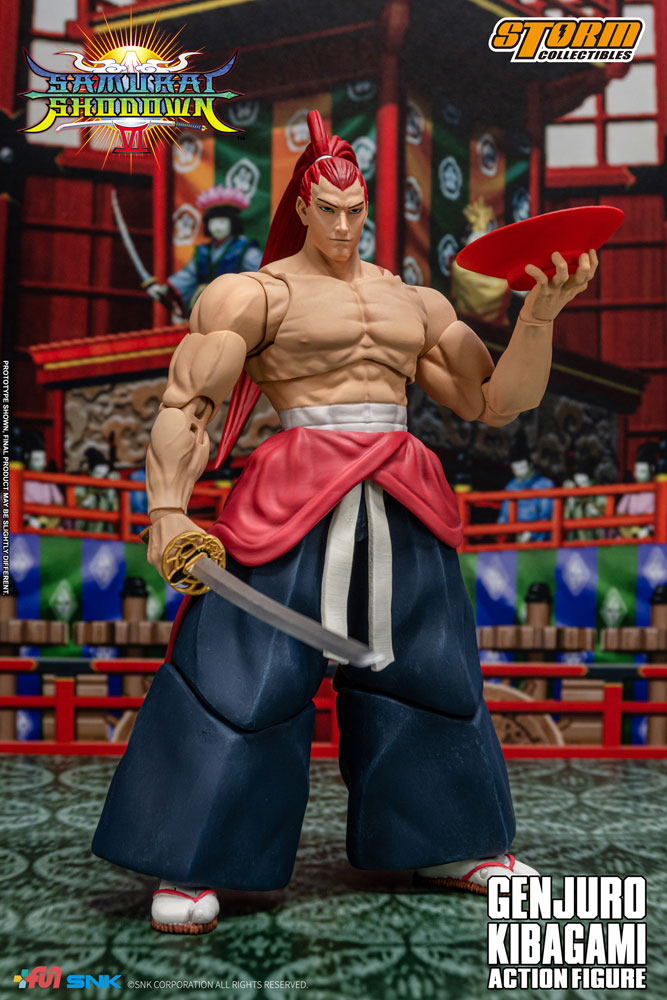 Samurai Shodown VI Action Figure Genjuro Kibagami