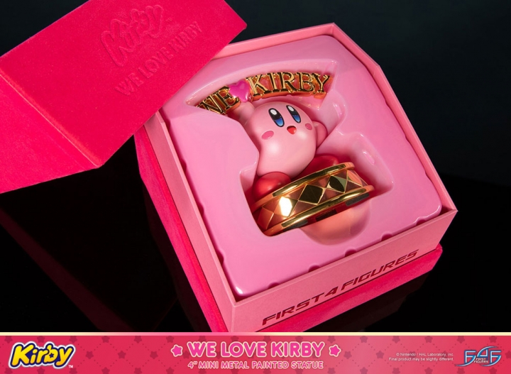 Kirby DieCast Statue We Love Kirby 10 cm