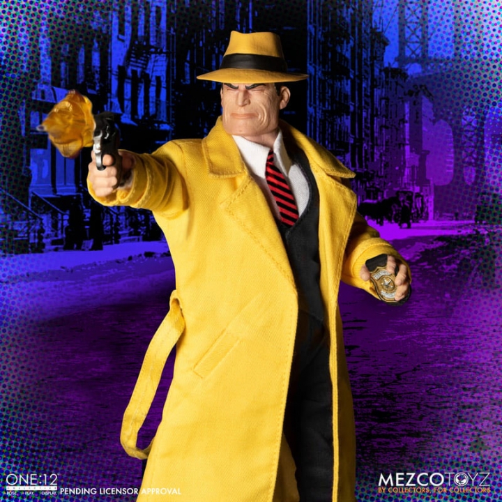 Dick Tracy Action Figures 1/12 Dick Tracy vs Flattop Box Set 17 cm