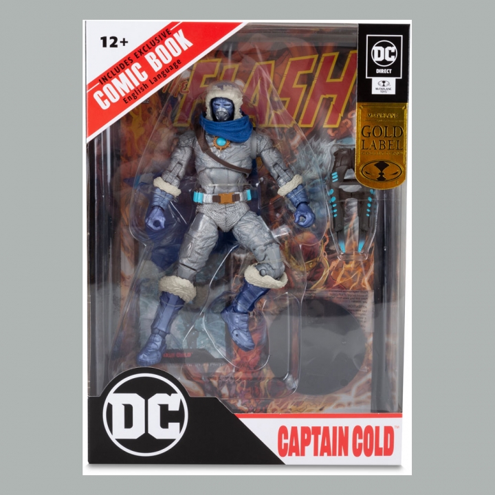 DC Direct Action Figure Captain Cold Variant (Gold Label) (The Flash) 18 cm