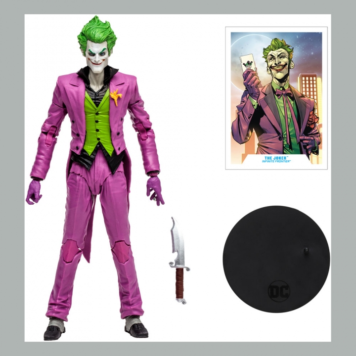 DC Multiverse Action Figure The Joker / Catwoman / Mister Freeze 18 cm