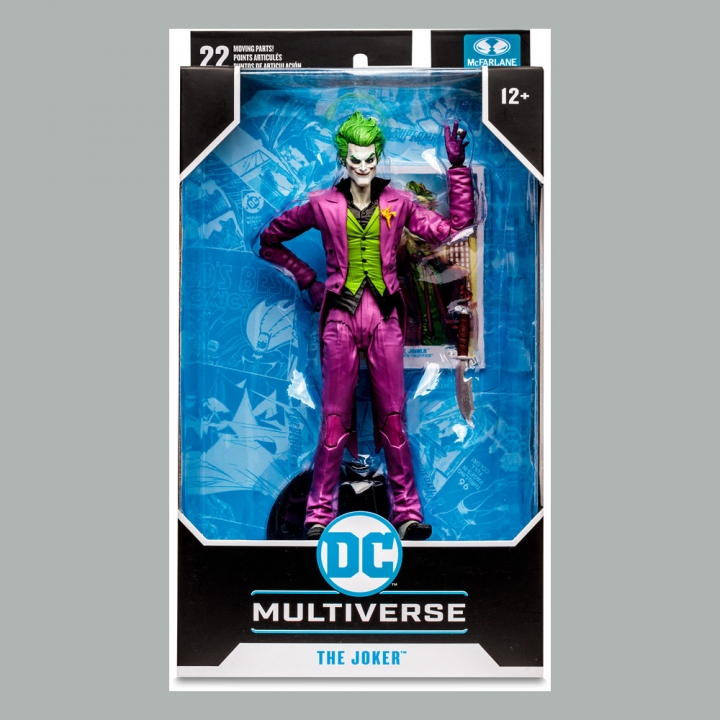 DC Multiverse Action Figure The Joker / Catwoman / Mister Freeze 18 cm