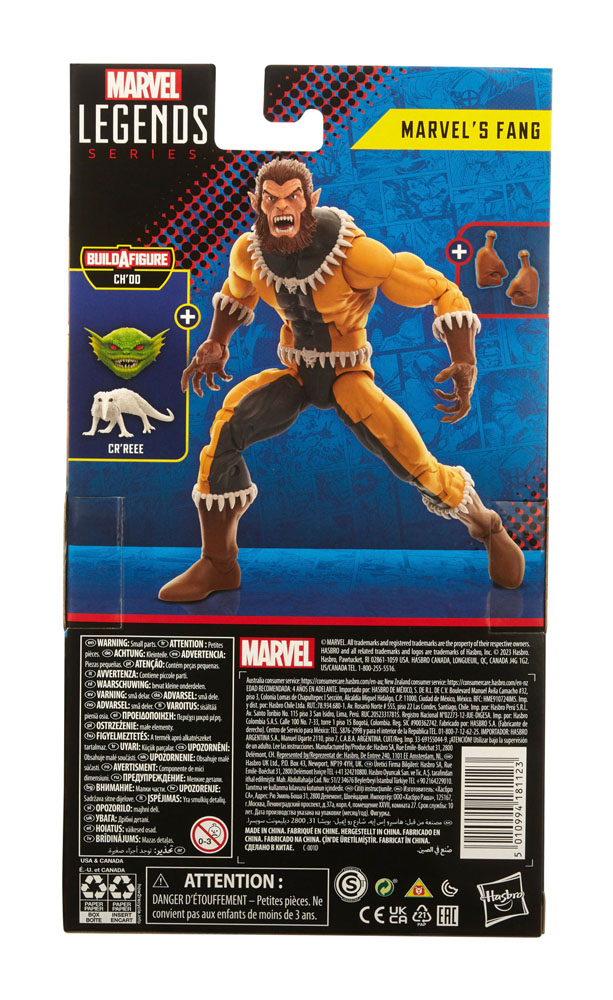 X-Men Marvel Legends Action Figure Ch'od Build A Figure 15 cm