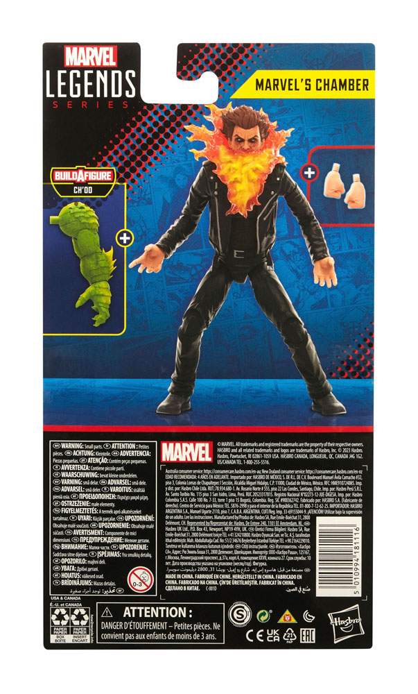 X-Men Marvel Legends Action Figure Ch'od Build A Figure 15 cm