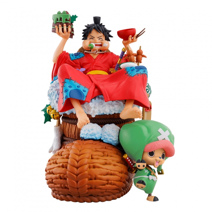 One Piece Petitrama DX PVC Mini Statue Logbox Re Birth Vol. 1 11 cm