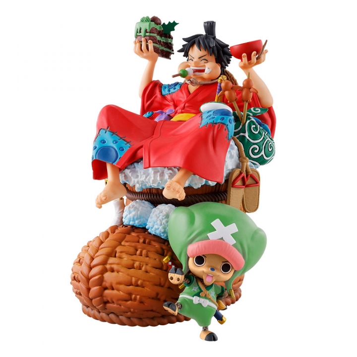 One Piece Petitrama DX PVC Mini Statue Logbox Re Birth Vol. 1 11 cm