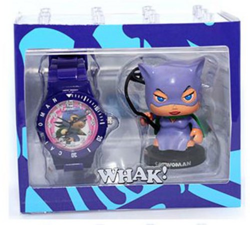 LITTLE MATES - Watch and Figurine Cat Woman