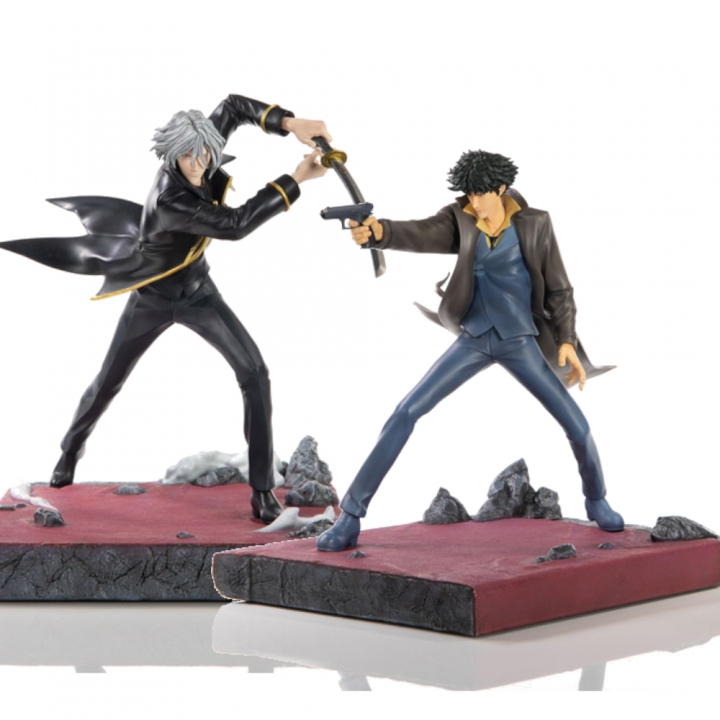 Cowboy Bebop Statue Last Stand Spike / Vicious 28 cm