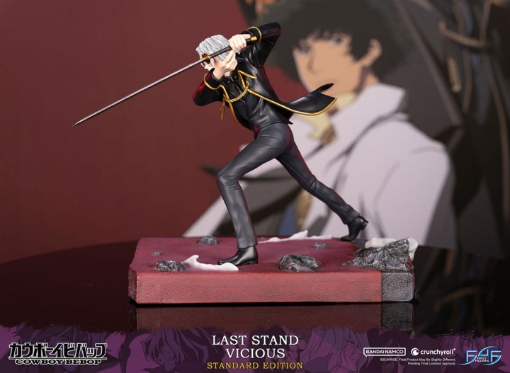 Cowboy Bebop Statue Last Stand Spike / Vicious 28 cm